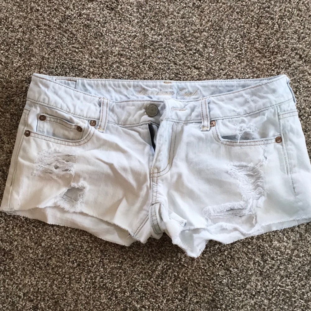 American eagle jean shorts